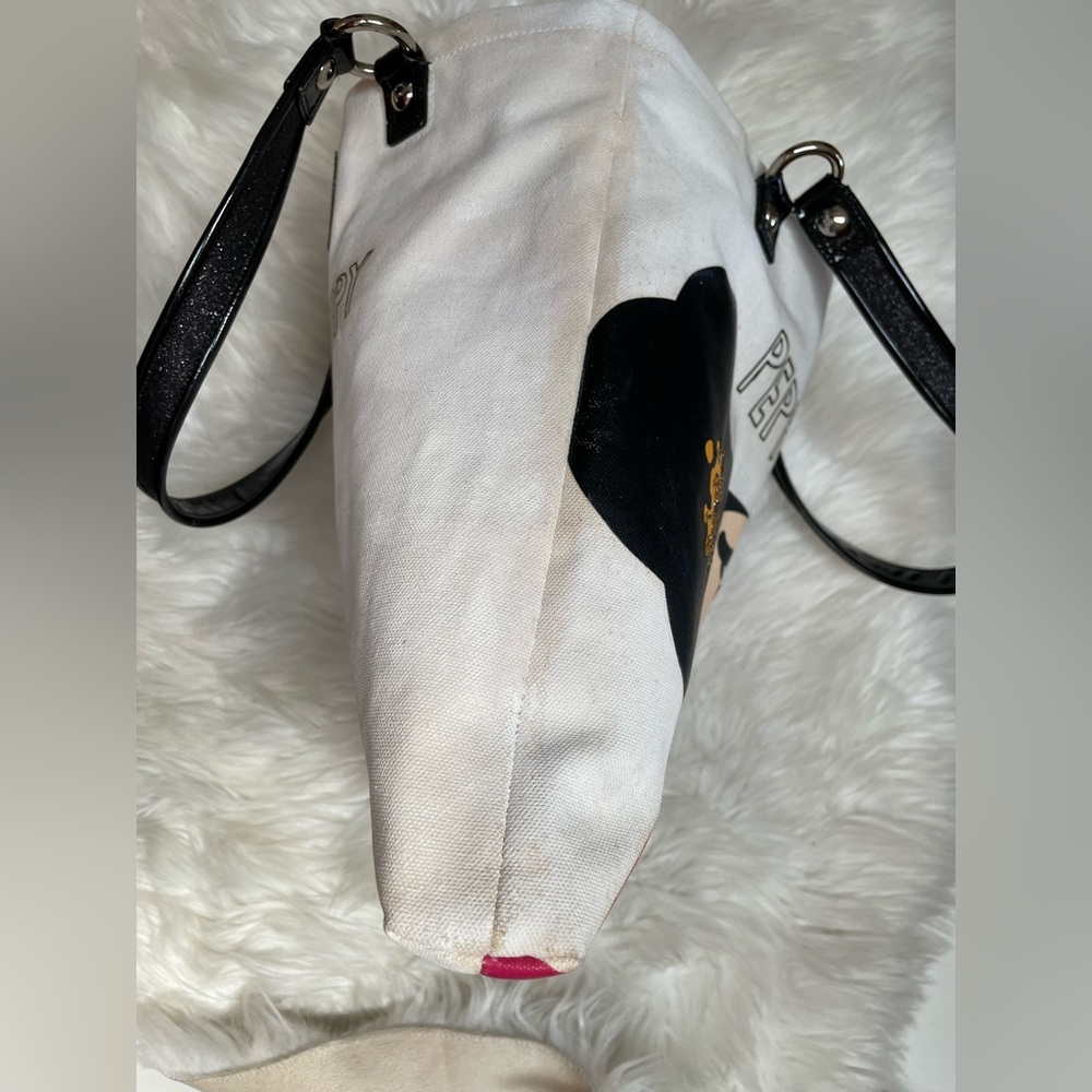 COACH Poppy Chan PEPPER Canvas Tote Bag - Picture 12 of 15